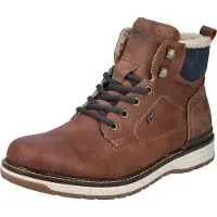 Rieker Botas com atacadores chocolate