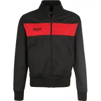 Lonsdale Casaco de treino 'Alnwick' vermelho-alaranjado / preto