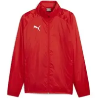 Puma Casaco deportivo 'TeamGoal' vermelho vivo / branco