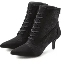 LASCANA Botim com fivela preto