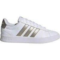 Adidas Sapatilhas baixas 'Grand Court 3.0' bronze / branco