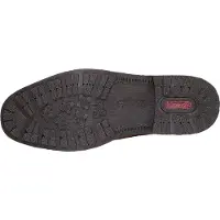 Rieker Sapato com atacadores castanho / castanho escuro