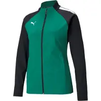 Puma Casaco de treino 'Team Liga' verde / preto / branco