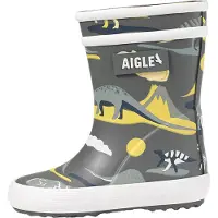 Aigle Botas de borracha BABY FLAC PLAY2 criancas - Cinza - 20