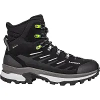 Lowa - Calçado caminhada homem - Randir GTX Mid Black/Grey para Homem - Tamanho 11 UK - Preto