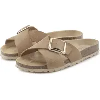 Elbsand Sapato aberto bege