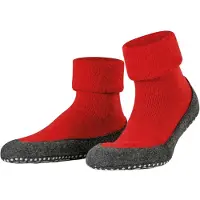 Falke Pantufa cinzento escuro / vermelho