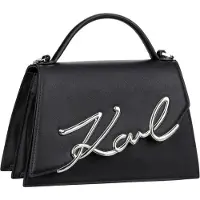 Karl Lagerfeld Malas de tiracolo 'Essentials' preto