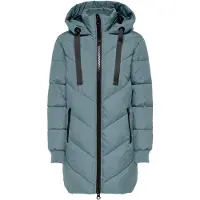 JDY Quispos JDYSKYLAR PADDED HOOD JACKET OTW mulheres - Azul - EU M