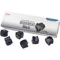 Xerox 108R00672 Tinta sólida preto (6 unidades)