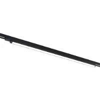 Arcchio Luminária LED para trilho Harlow, preta, 109 cm, 3.000K