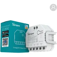 Sonoff Interruptor Wifi Inteligente Dual R3 Controladores Inteligentes