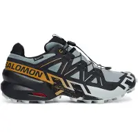 Salomon - Sapatilhas trail - Speedcross 6 GTX M Trooper/Black para Homem - Tamanho 41 1/3 - Cinzento