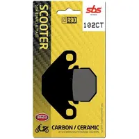 SBS Pastilhas De Freio De Cerâmica Hi-tech Street 102ct Carbon