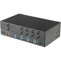 StarTech.com Chave Kvm Duplo Monitor 4k 30hz