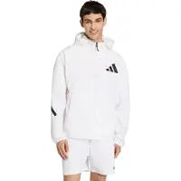 Adidas Casaco deportivo preto / branco