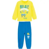 COOL CLUB by SMYK Pijama 'SPONGEBOB' azul / amarelo