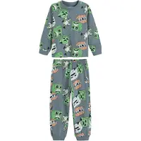 Cool Club Pijama 'MINECRAFT' opal / verde claro / laranja