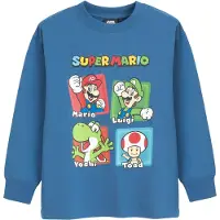 Cool Club Sweatshirt 'SUPER MARIO' azul