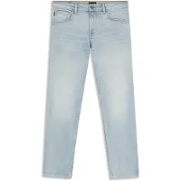 BOSS para homem. 50559895 Calças de ganga Maine de corte regular azul (36/34), Casual, Algodão, Denim