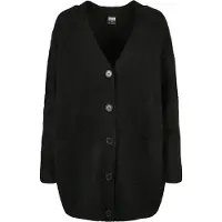 Urban Classics Casaco de malha oversized preto