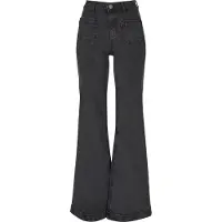 Urban Classics Calças de ganga preto denim