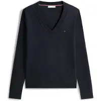 Tommy Hilfiger Polo De Manga Comprida Stitch V-n