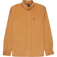 Quiksilver - Camisas - Smoke Trail Cord Shirt Khaki para Homem - Tamanho S - Castanho