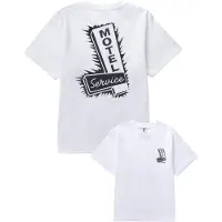 Service Works T-Shirt mangas curtas Motel Tee homens - Branco - EU XL