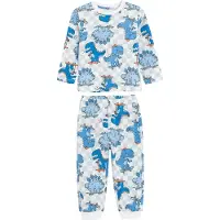 Cool Club Pijama azul / azul claro / cinzento claro / branco
