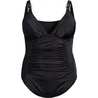 Swim By Zizzi Fato de banho preto