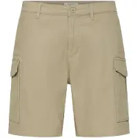 !Solid Calças cargo ' SDMohan Stretch ' bege / castanho