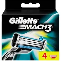 Gillette Mach3 Testine ricambio 4 lame — Rasoio - Testine di ricambio
