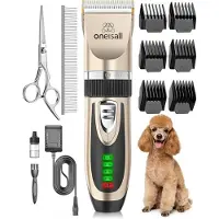 Oneisall Máquina De Cortar Cabelo De Cão X2