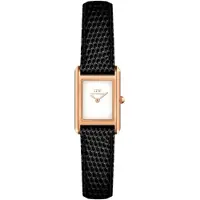 Daniel Wellington Bound Mini 17x26 Black Lizard White RG DW00100907