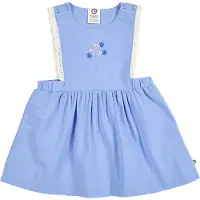 Müsli Vestido azul / azul escuro / rosa claro / branco