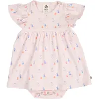 Müsli Vestido creme / azul escuro / cor-de-rosa / vermelho claro