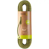 Edelrid - Cordas escalada - Starling Protect Eco Dry 8,2Mm Yellow-Night para Unissexo - Tamanho 50 m - Amarelo