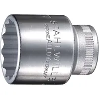 Stahlwille Soquete De 12 Pontos 50a 1/2´´ 1.3/8´´ 50 Mm