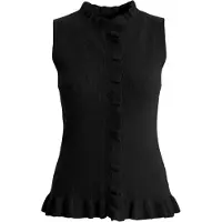 Imily Bela Colete de malha preto