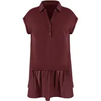 Imily Bela Vestido 'Dresses' borgonha
