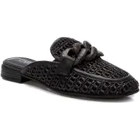 Carmela para mulher. 16231105-NEGRO Tamancos 162311 preto (40), Plano, Nenhum, Casual