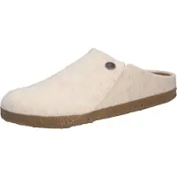 Birkenstock Chinelos Zermatt Standard FE Ecru mulheres - Bege - 36