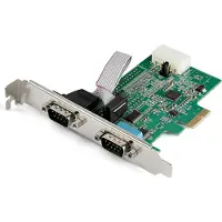 StarTech.com Placa De Expansão Pcie Pci-e De 2 Portas Rs232