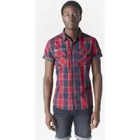 KOROSHI Camisa navy / vermelho