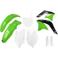 Ufo Kit De Plásticos Kawasaki Kxf 250 2006-2006 Kakit204f-999 Fork Protectors &