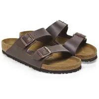 Birkenstock Sapato aberto 'Arizona' castanho escuro