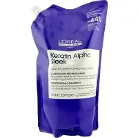 L'Oréal Keratin Alpha Sleek Shampoo Recarga 1000 ml