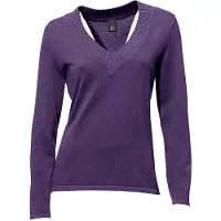 HEINE Pullover roxo escuro