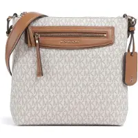 Michael Kors Mala de ombro 'Sac Bandoulière Jet Set Travel Beige' bege